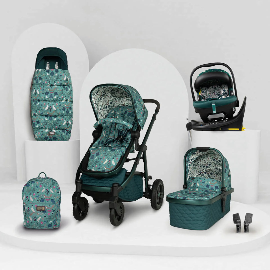 Cosatto Wow 3 Everything Bundle - Masquerade Inc 360 Isofix Base