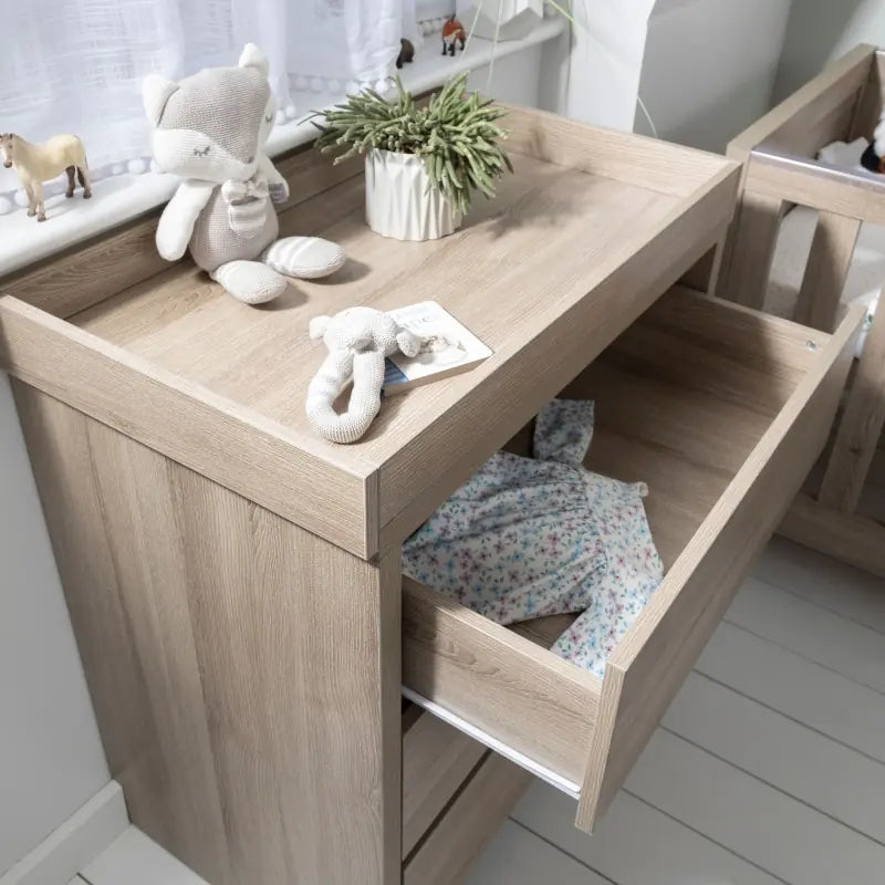 Tutti Bambini Modena 3 Piece Room Set - Oak