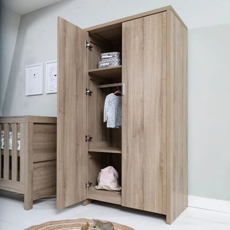 Tutti Bambini Modena 3 Piece Room Set-Oak