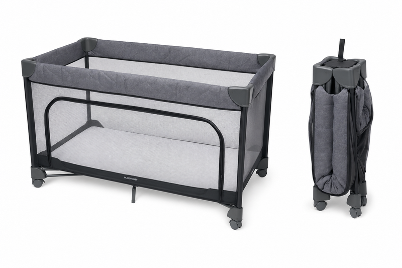 Maxi-Cosi Merlin Travel Cot - Elegance Graphite