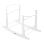 Clair De Lune Standard Rocking Moses Basket Stand - White