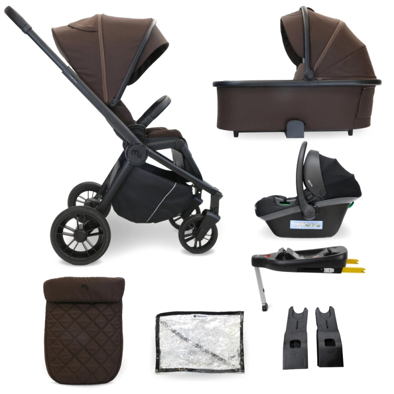 My Babiie MB450i 4in1 Travel System - Chocolate