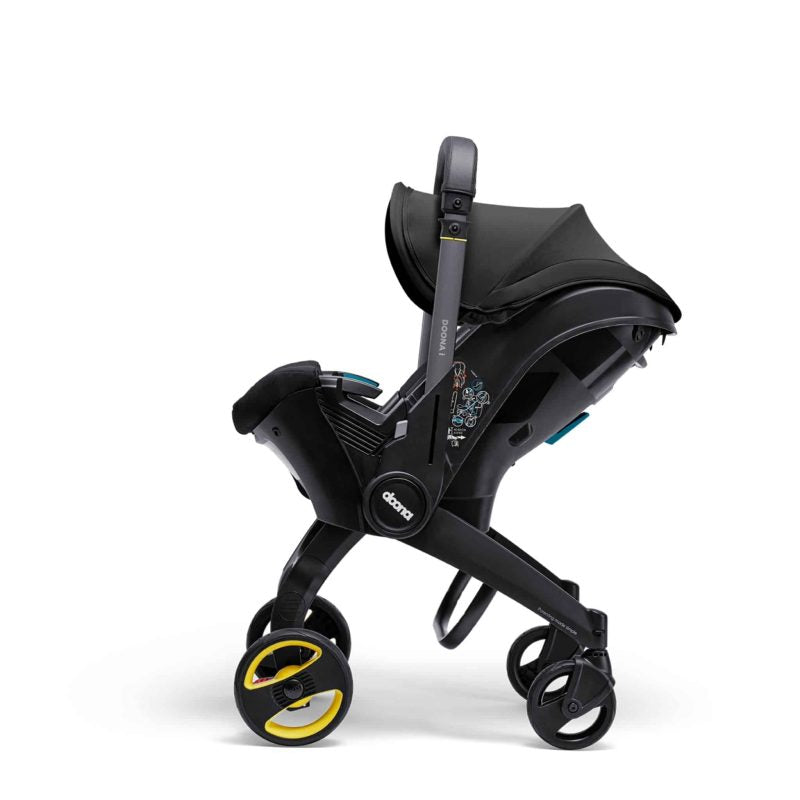 Doona i infant Car Seat – Nitro Black Essentials Bundle