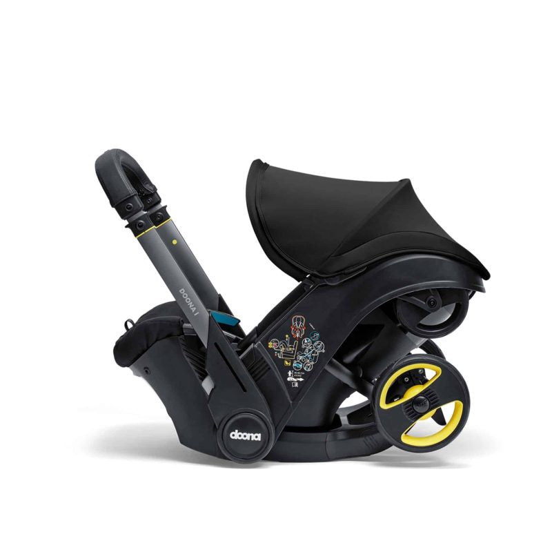 Doona i infant Car Seat – Nitro Black Essentials Bundle