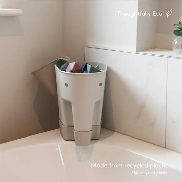 Shnuggle Ellie Bath Toy Drying Caddy - Eucalyptus