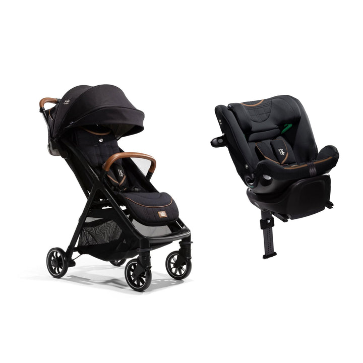 Joie Signature Parcel Compact Stroller & All Stage Spin XL Duo - Eclipse