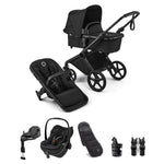 Bugaboo Cub + Pebble Slide Pro Ultimate Newborn Bundle - Heritage/Onyx Black