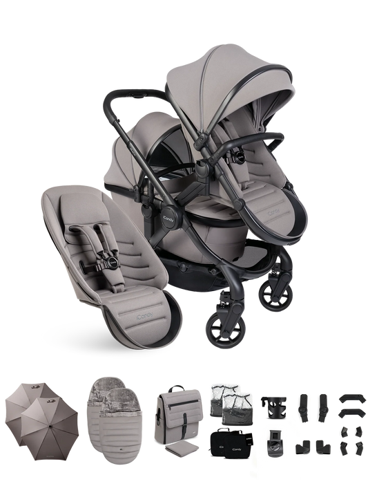 iCandy Peach 8 Double Complete Bundle - Porcini