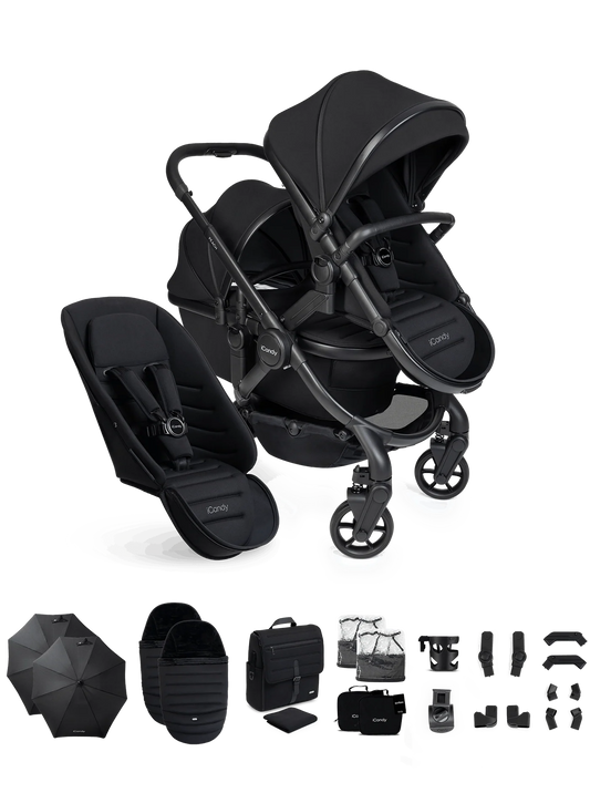 iCandy Peach 8 Double Complete Bundle - Black