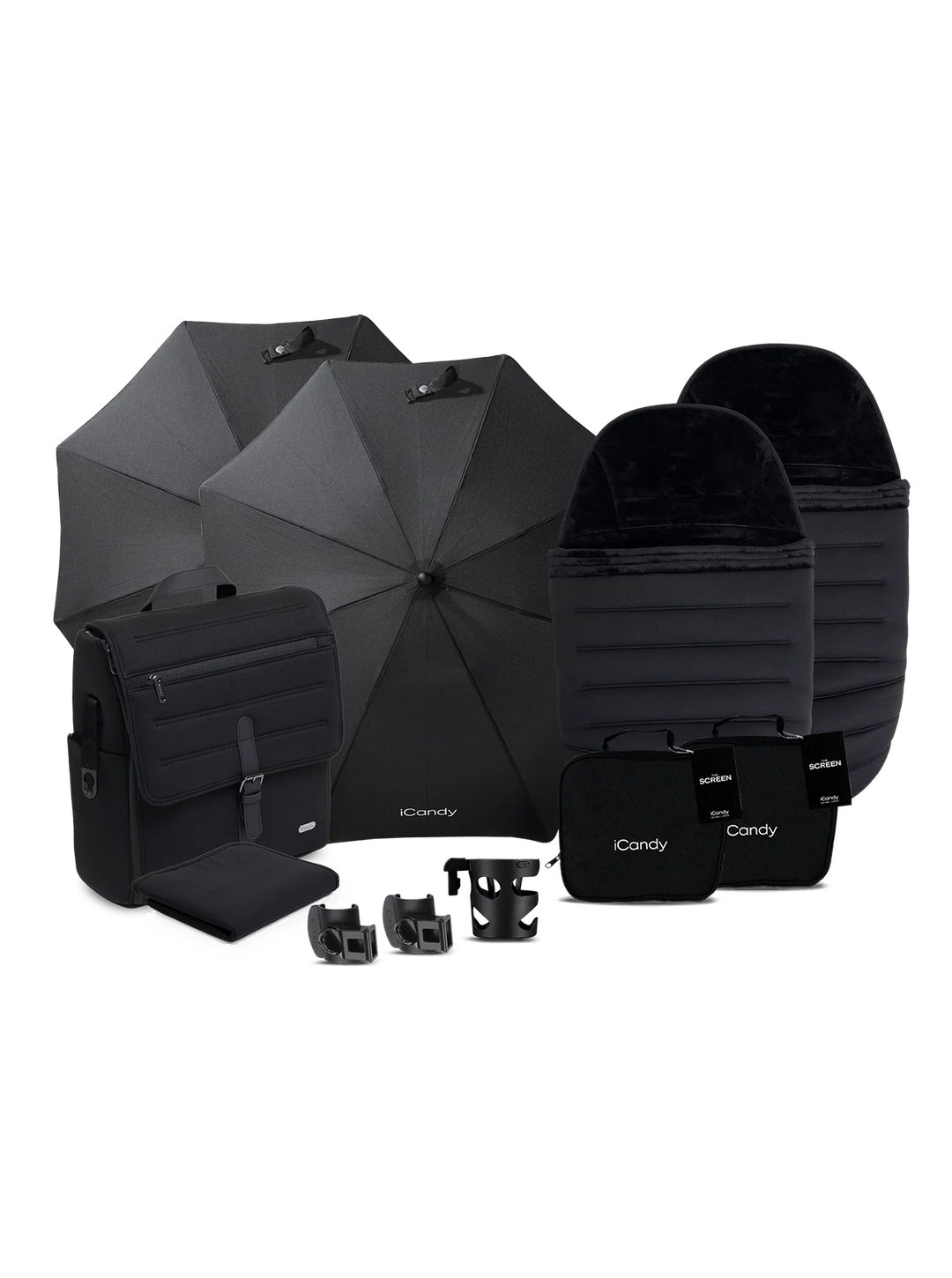 iCandy Peach 8 Double Complete Bundle - Black