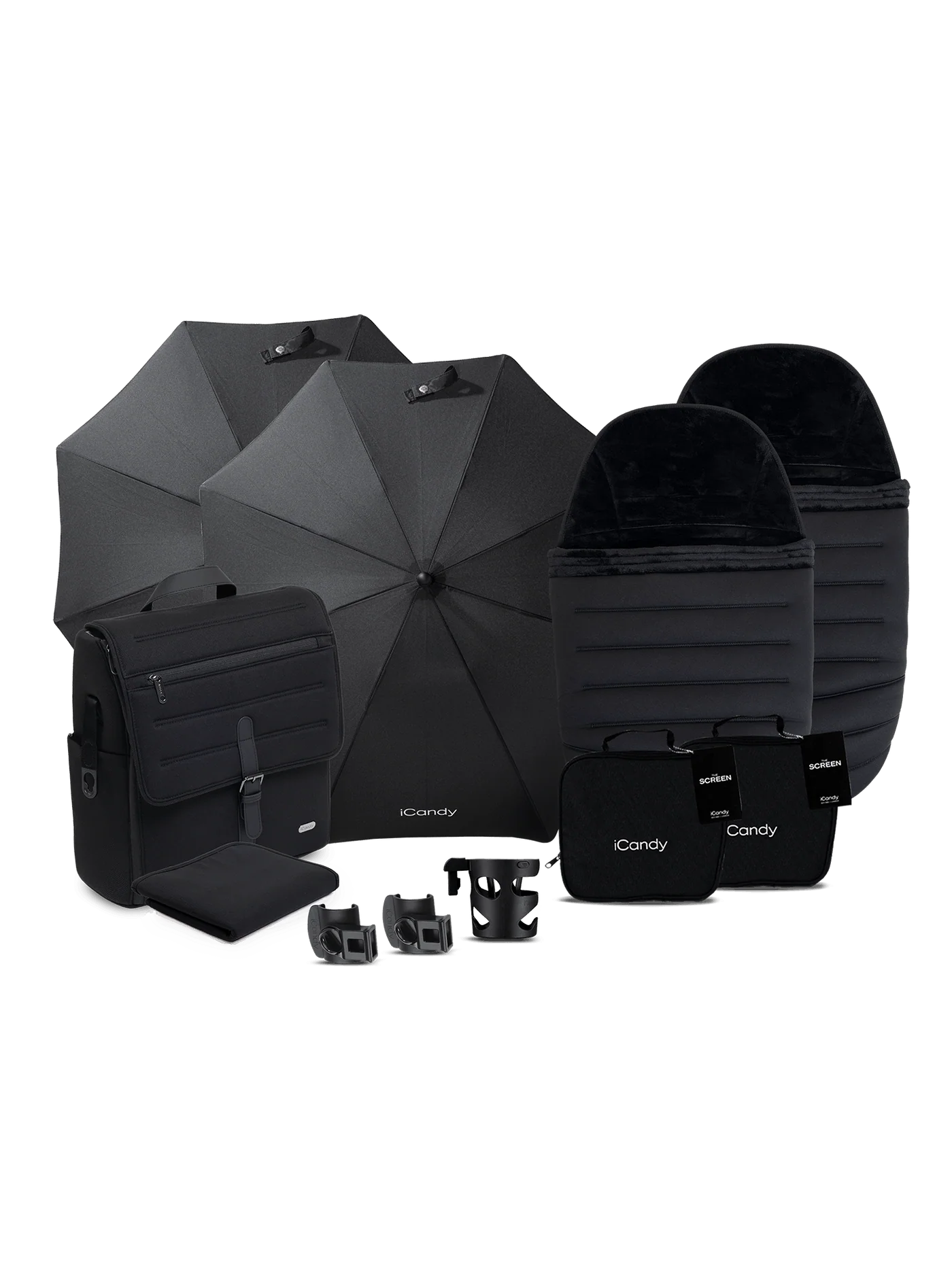 iCandy Peach 8 Double Complete Bundle - Black