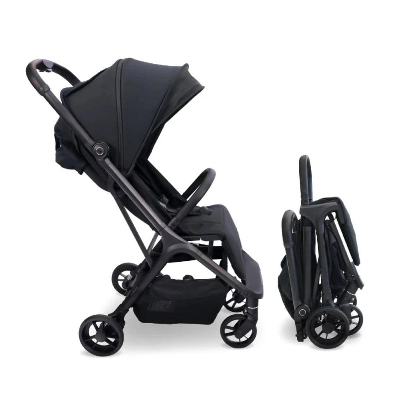 OPEN BOX My Babiie MBX7 Auto Fold Compact Stroller - Black