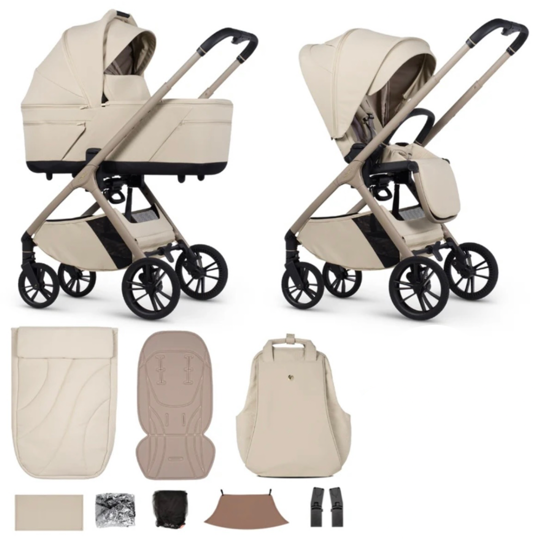 Venicci Tila 11 Piece Travel System Bundle - Sabbia