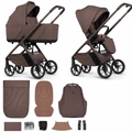 Venicci Tila 11 Piece Travel System Bundle - Noche