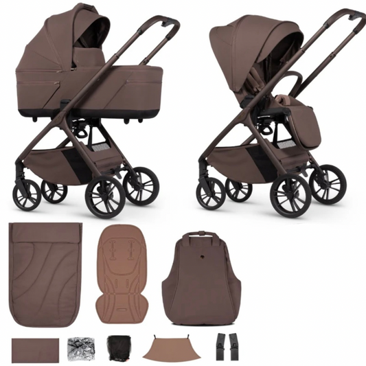 Venicci Tila 11 Piece Travel System Bundle - Noche