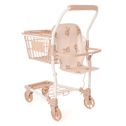 Roma Teddy Dolls Shopping Trolley
