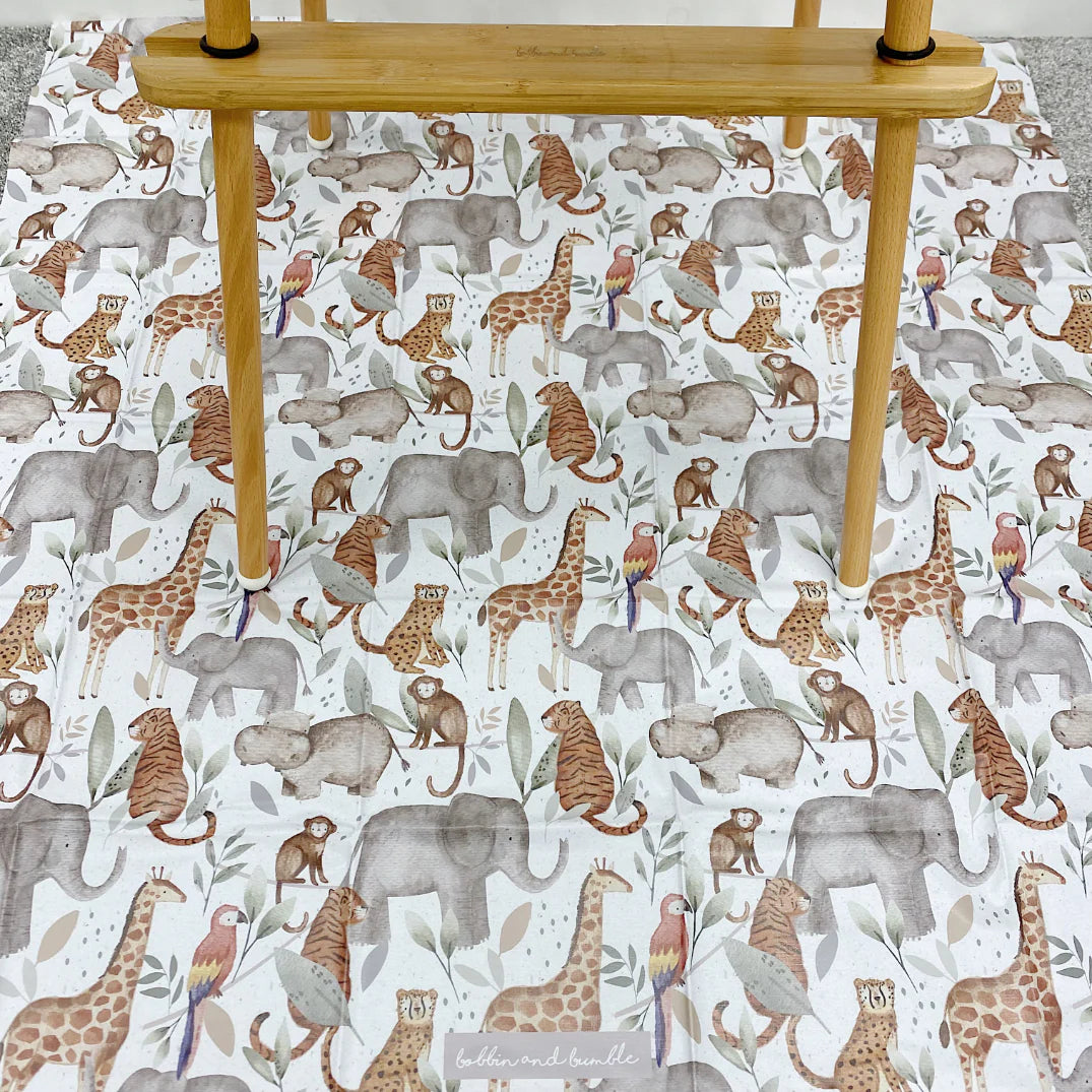 Bobbin & Bumble Splash Mat (120cm x 120cm) - Jungle Animals
