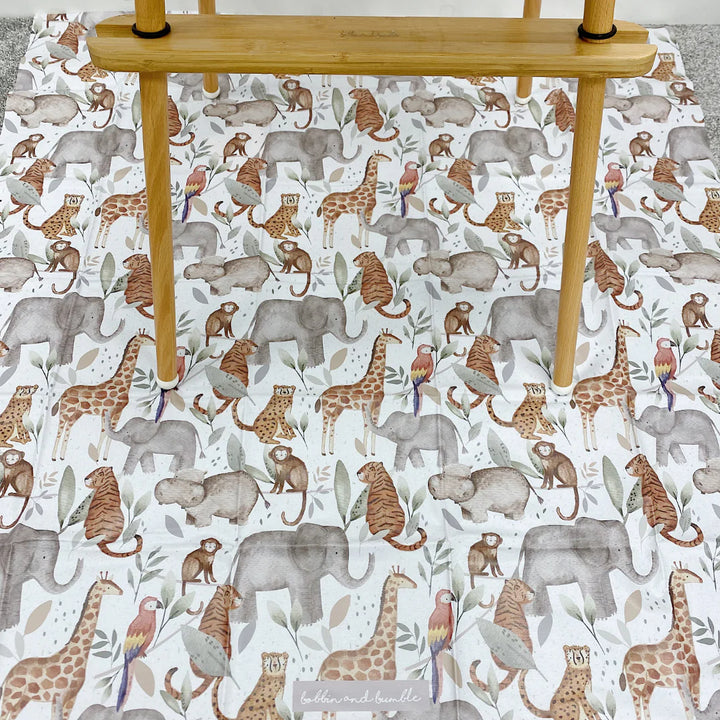 Bobbin & Bumble Splash Mat (120cm x 120cm) - Jungle Animals