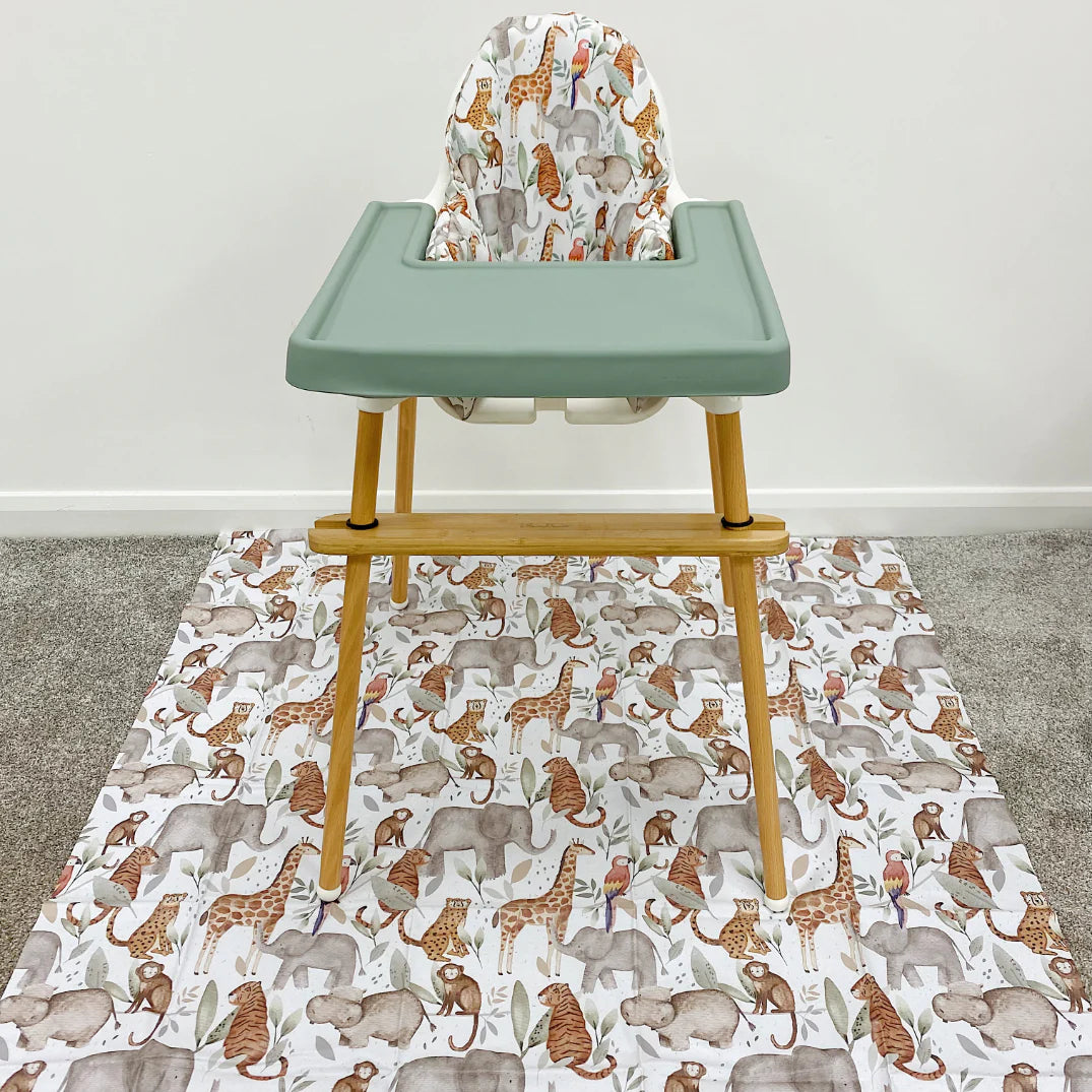 Bobbin & Bumble Splash Mat (120cm x 120cm) - Jungle Animals