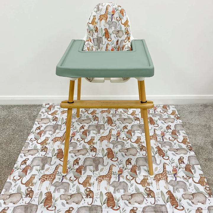 Bobbin & Bumble Splash Mat (120cm x 120cm) - Jungle Animals