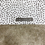 Bobbin & Bumble Splash Mat (120cm x 120cm) - Monochrome Spotty