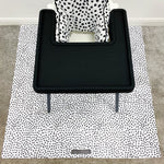 Bobbin & Bumble Splash Mat (120cm x 120cm) - Monochrome Spotty