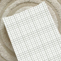 Bobbin & Bumble Anti-Roll Wedge Changing Mat - Sage Green Gingham
