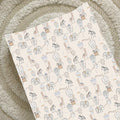 Bobbin & Bumble Anti-Roll Wedge Baby Changing Mat - Beige Hot Air Balloons