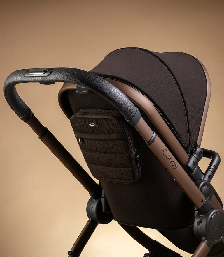 iCandy Peach 7 Pushchair and Carrycot Complete Bundle - Pecan