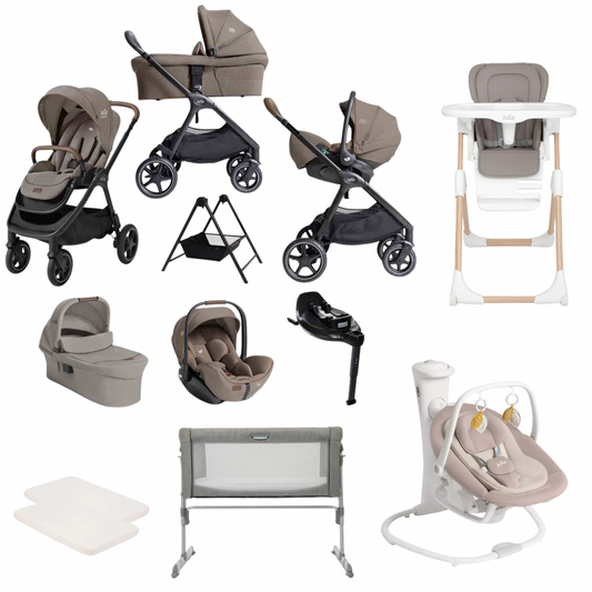 Joie Finiti Premium Travel & Home Luxury Bundle - Maple