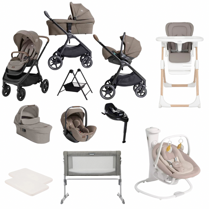 Joie Finiti Premium Travel & Home Luxury Bundle - Maple