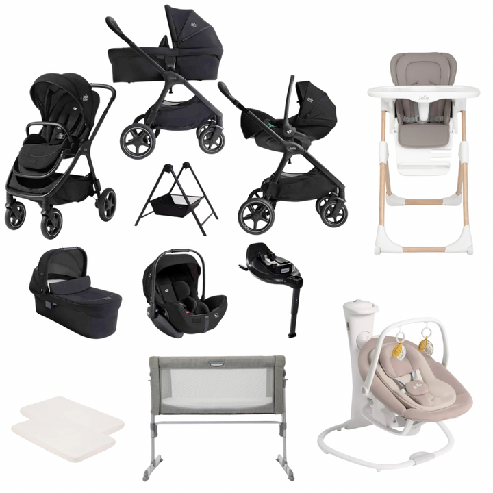 Joie Finiti Premium Travel & Home Luxury Bundle - Eclipse