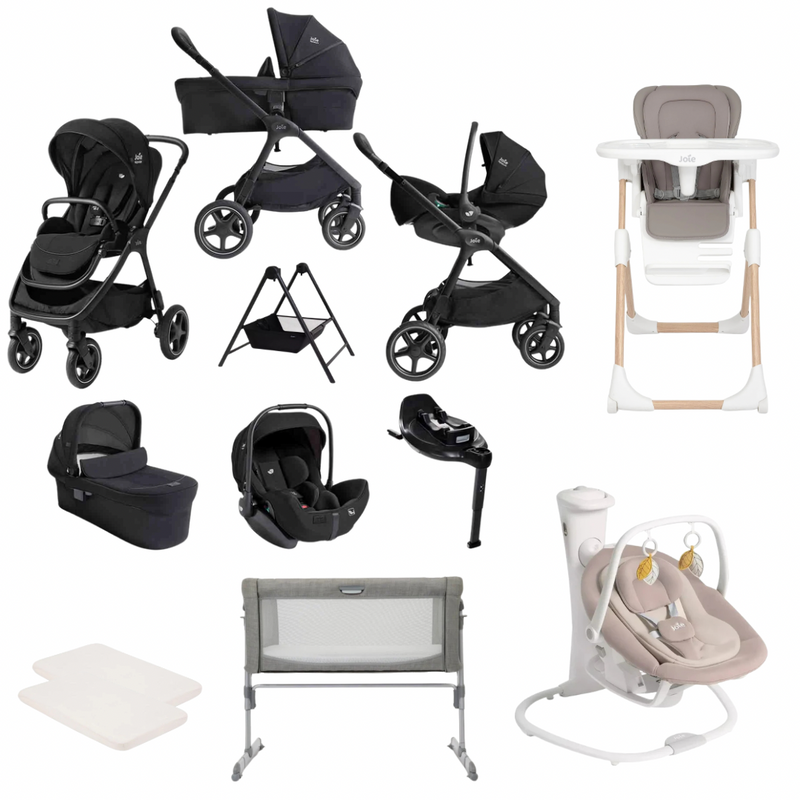 Joie Finiti Premium Travel & Home Luxury Bundle - Eclipse