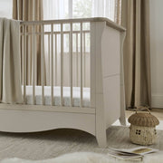 Cuddleco Clara 2 Piece Nursery Furniture Set - Cashmere & Ash