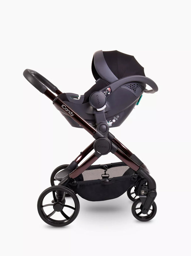 iCandy Peach 7 Pushchair and Carrycot - Complete Car Seat Bundle - Coco
