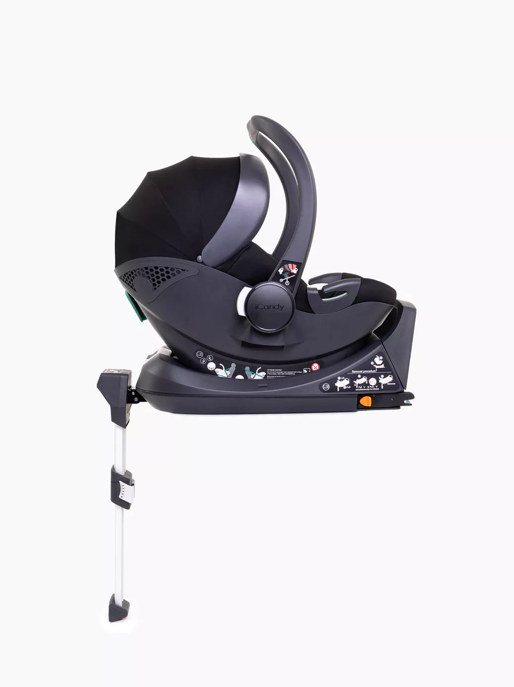 iCandy Peach 7 Pushchair and Carrycot - Complete Car Seat Bundle - Coco