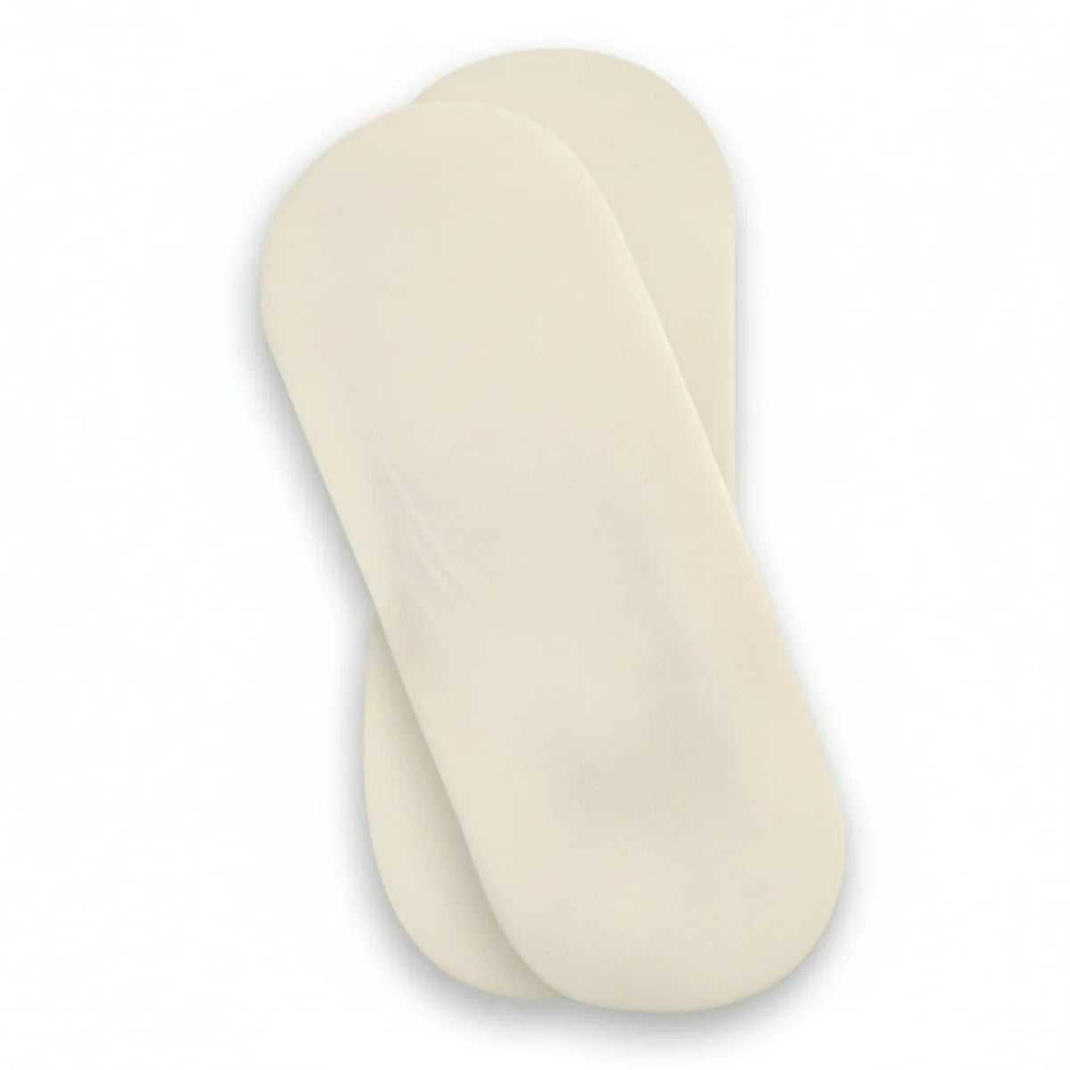 Clair De Lune 2 Pack Fitted Cotton Moses Basket Sheets - 74 x 30 cm - Cream