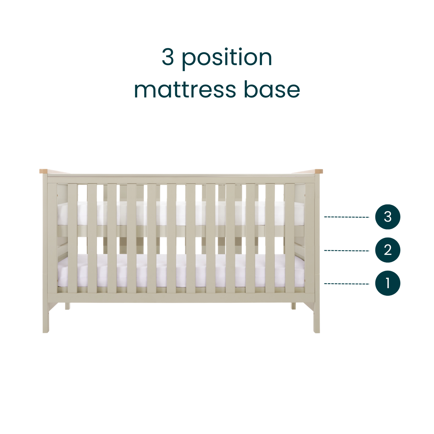 Tutti Bambini Misha Hallee 2 Piece Room Set - Mushroom/Golden Oak
