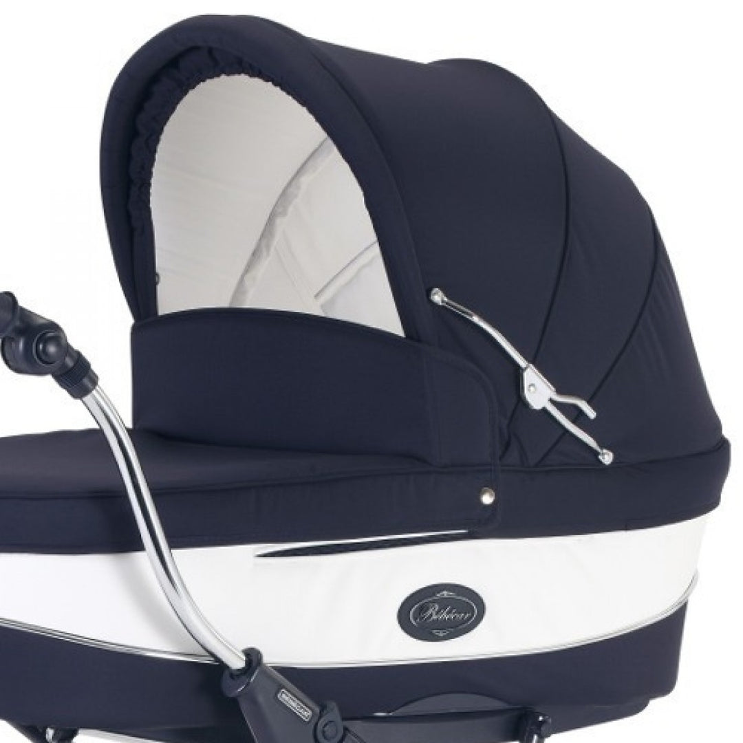 Bebecar Stylo Class+ Classic 2 in 1 Pram + Raincover - Oxford Blue