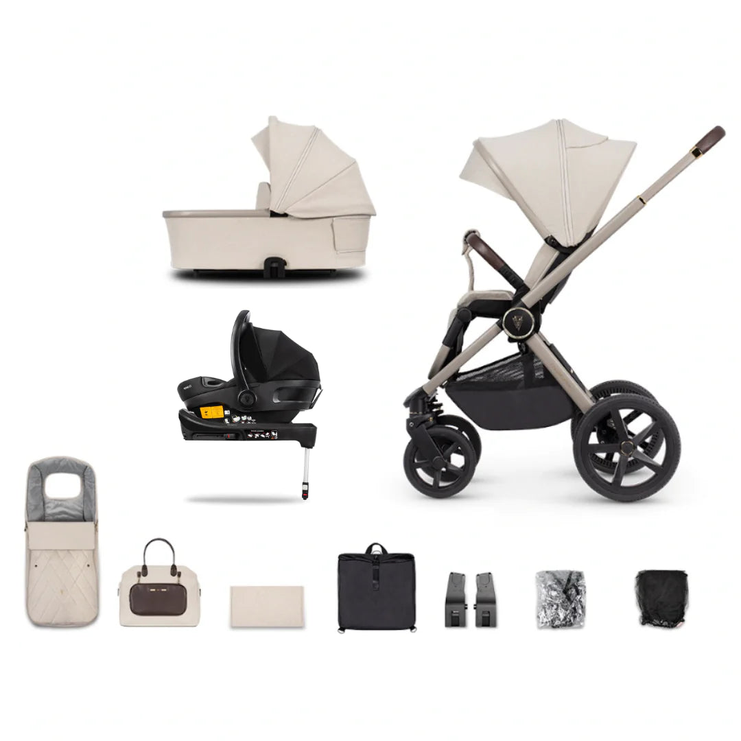 Venicci Tinum Upline 4in1 Travel System - Stone Beige