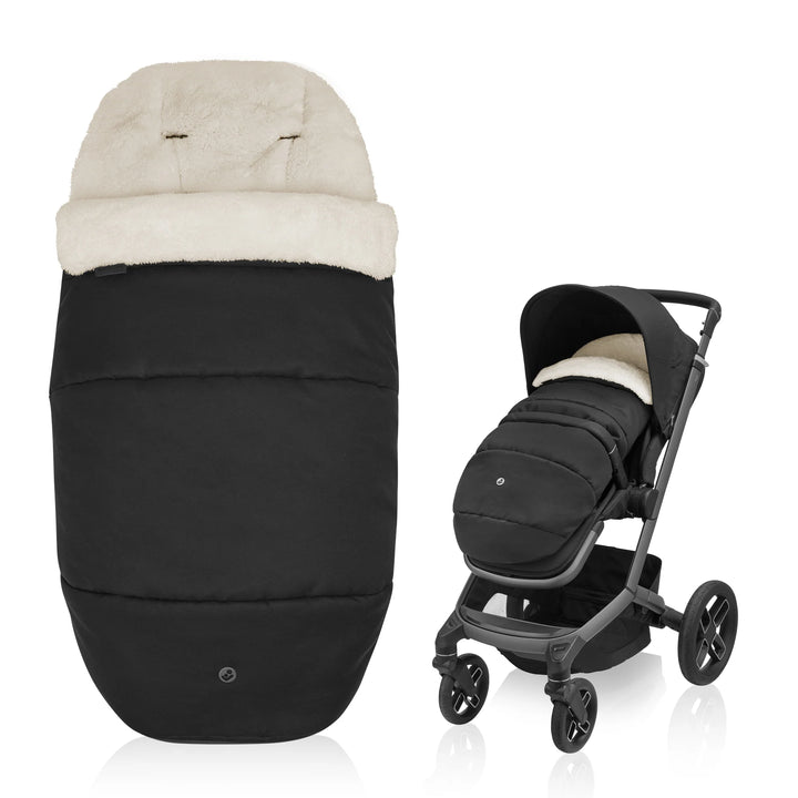 Maxi-Cosi 2in1 Footmuff - Twillic Black