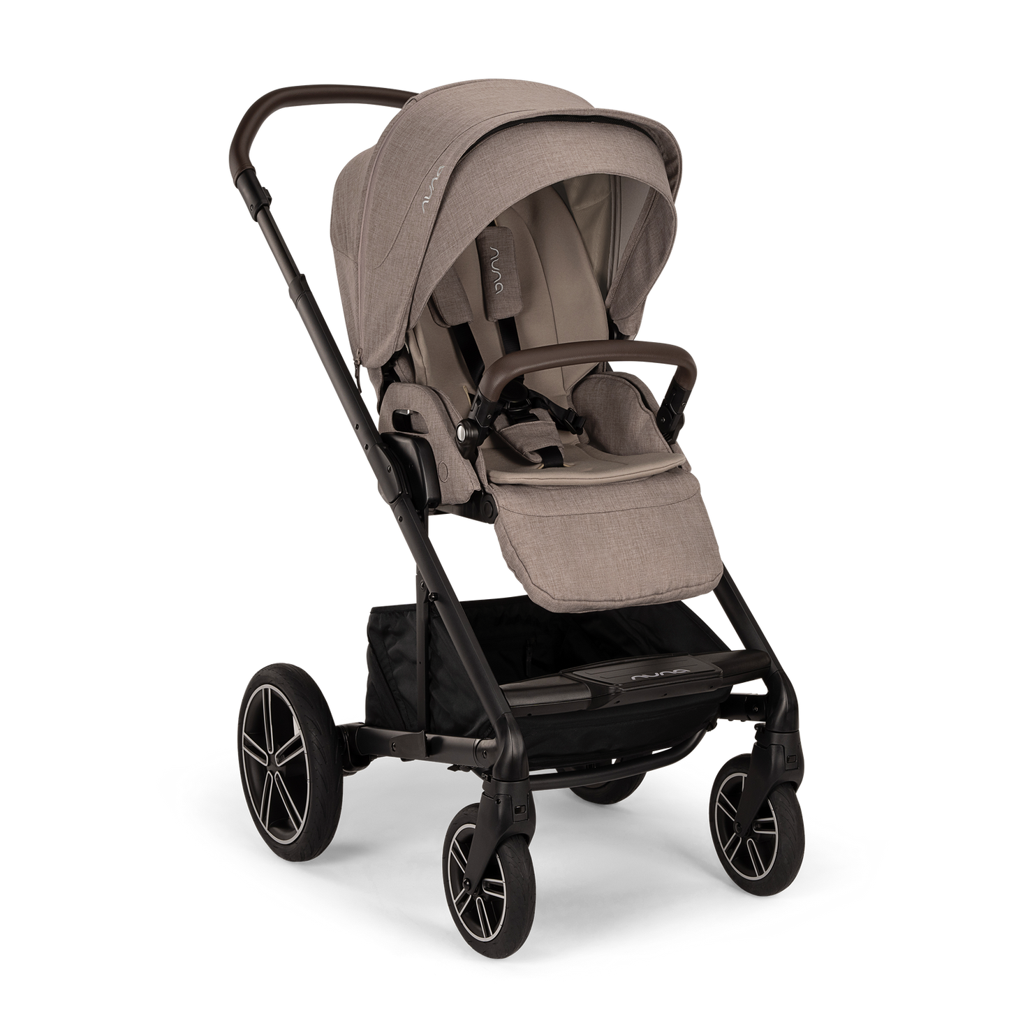 Nuna MIXX next, Arra Flex + Base Curv Travel System bundle - Cedar