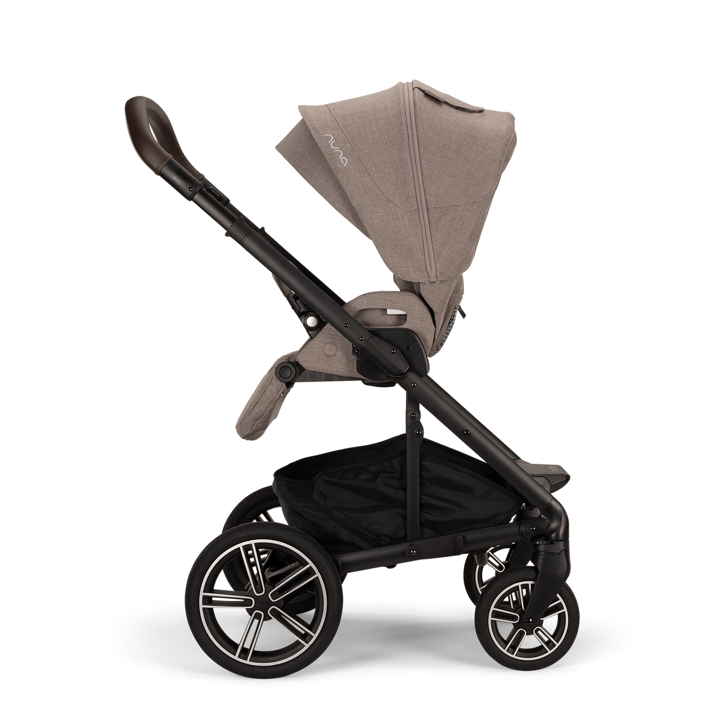 Nuna MIXX next, Arra Flex + Base Curv Travel System bundle - Cedar