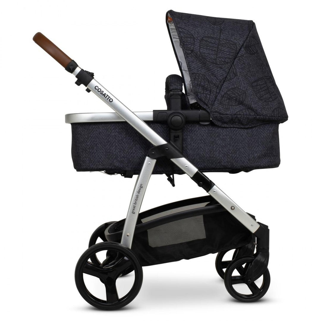 EX DISPLAY Cosatto Leap 2 in 1 Pushchair Birdsong with Car Seat