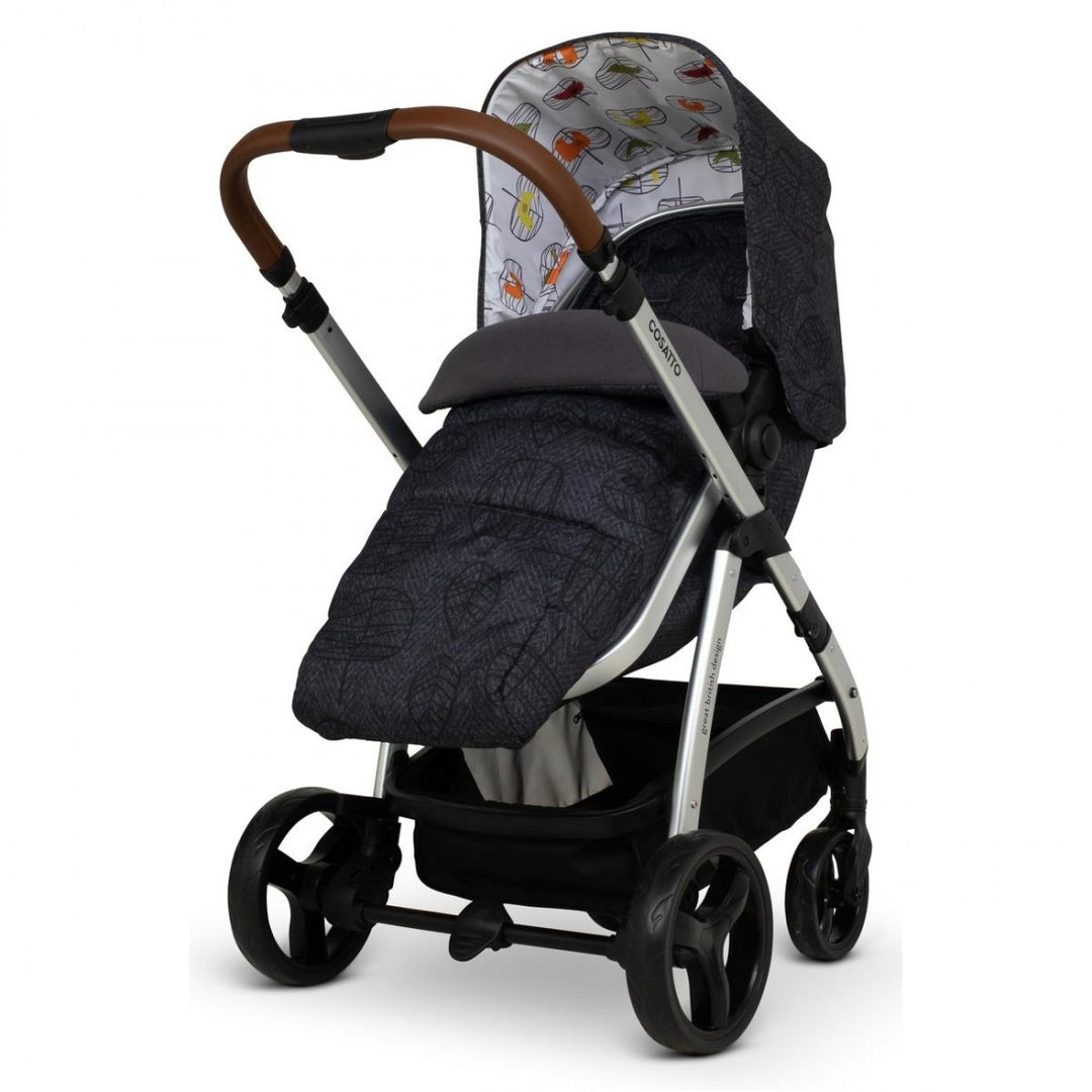 EX DISPLAY Cosatto Leap 2 in 1 Pushchair Birdsong with Car Seat