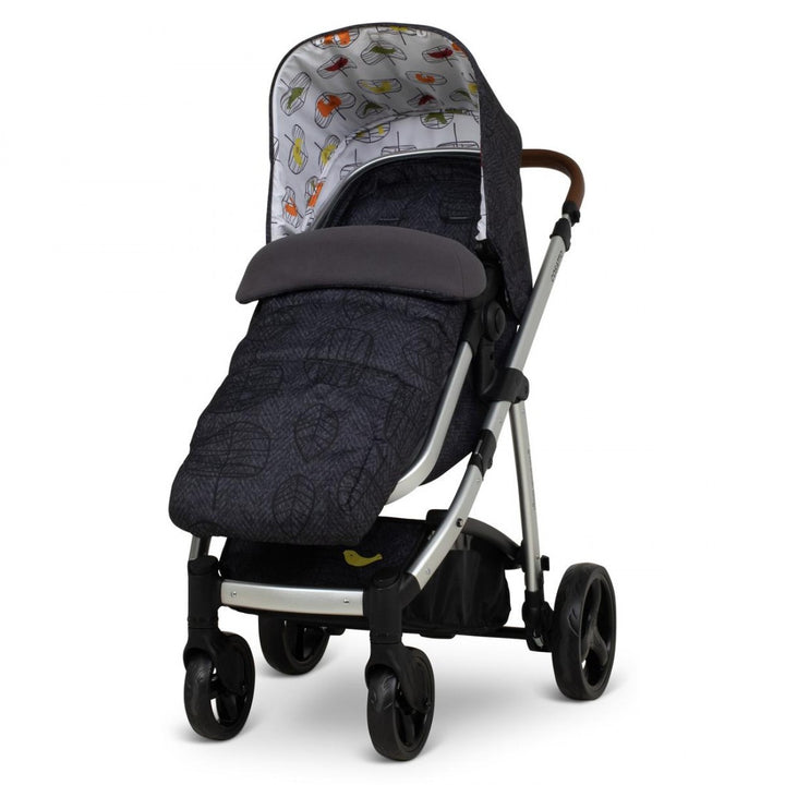 EX DISPLAY Cosatto Leap 2 in 1 Pushchair Birdsong with Car Seat