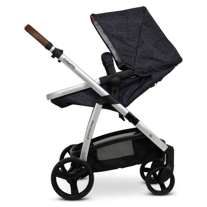 EX DISPLAY Cosatto Leap 2 in 1 Pushchair Birdsong with Car Seat