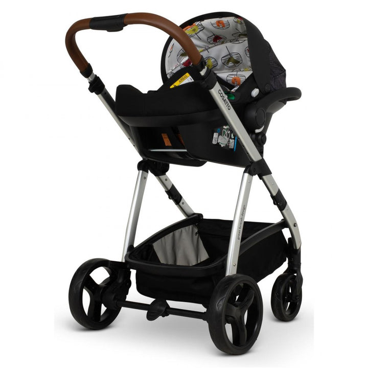 EX DISPLAY Cosatto Leap 2 in 1 Pushchair Birdsong with Car Seat