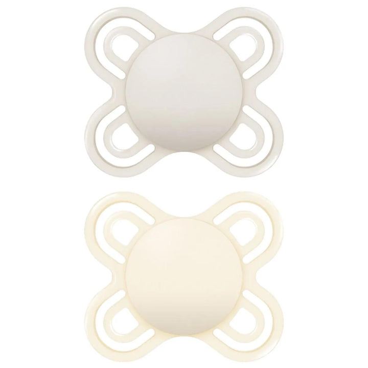 MAM Perfect Start Soother 0‑2 Months – Set of 2 Neutral