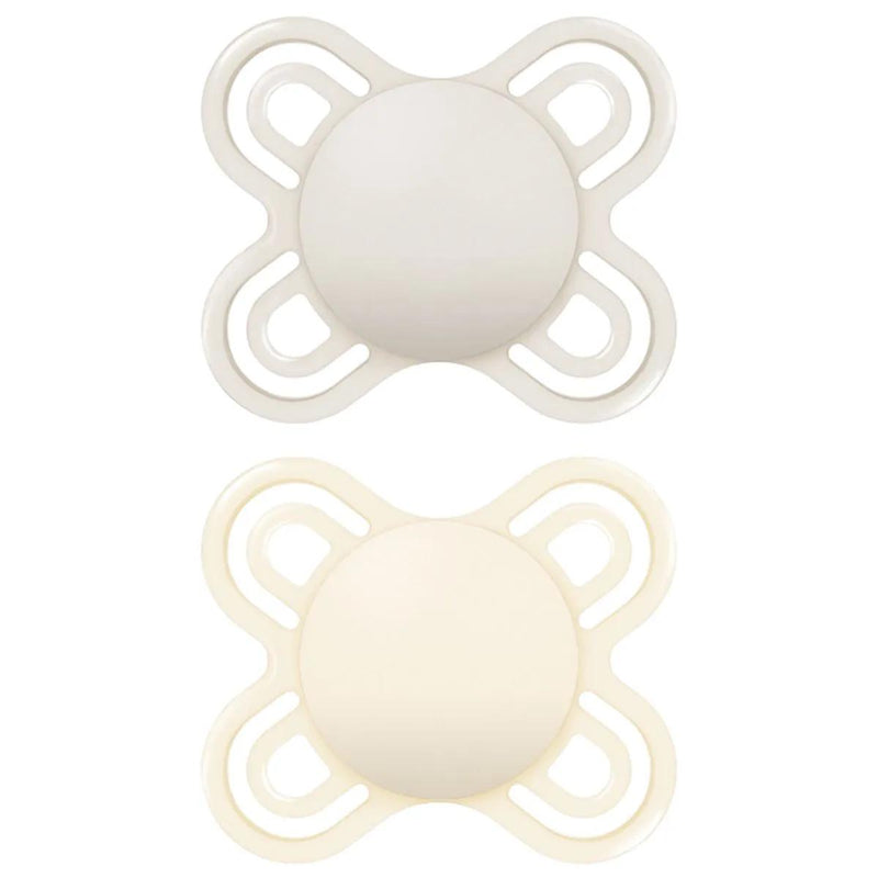 MAM Perfect Start Soother 0‑2 Months – Set of 2 Neutral